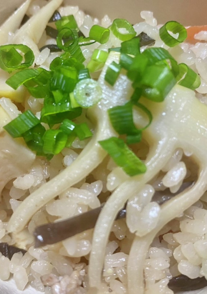 俺流！中華おこわ風筍ご飯-レシピのメイン写真