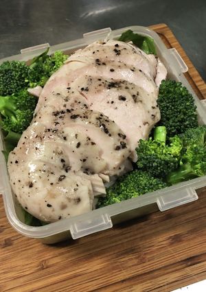 保温鍋を使った手作りサラダチキン-レシピのメイン写真
