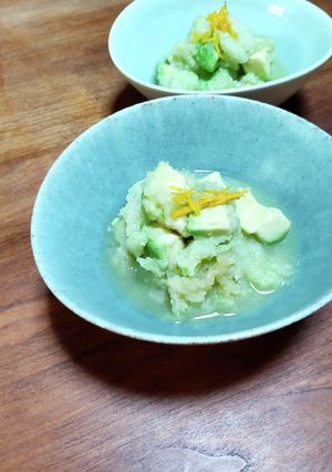 アボカドのおろし和え-レシピのメイン写真