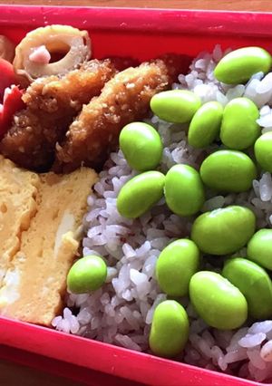 お弁当ワンランクアップ♡枝豆ゴロゴロご飯-レシピのメイン写真