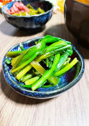 シャキシャキ　ニラのおひたし-レシピのメイン写真