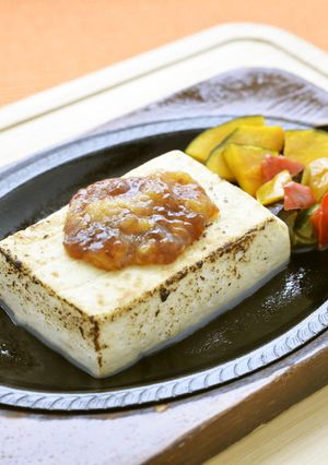 厚切り豆腐ステーキ　-レシピのメイン写真