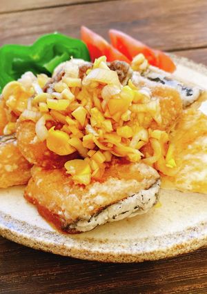 さわらのから揚げ☆香味野菜ソース-レシピのメイン写真
