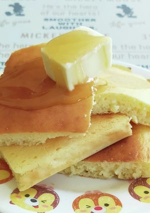 型要らず☆オーブンでホットケーキ-レシピのメイン写真