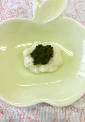 【離乳食初期】豆腐と青菜のペースト-レシピのメイン写真