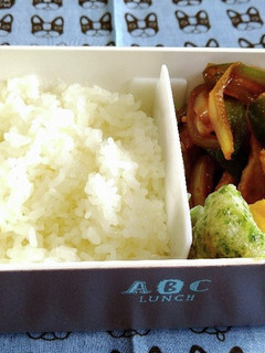 男子高校生お弁当(7)焼肉-レシピのメイン写真