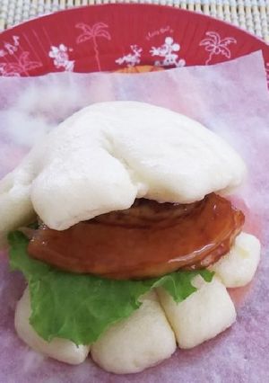 角煮まんじゅう＊パオ＊ディズニーランド風-レシピのメイン写真