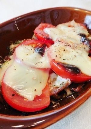 カリカリポークの味噌トマトグラタン-レシピのメイン写真