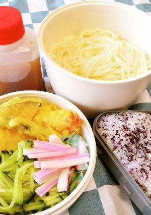 男子高校生お弁当(22)そうめん-レシピのメイン写真