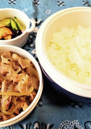 男子高校生お弁当(26)牛丼-レシピのメイン写真