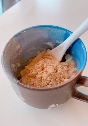 休日に親子で作ろう食べようカップミルク餅-レシピのメイン写真