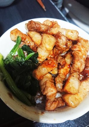 ☆クミンが決め手！ケバブ風中華角煮丼-レシピのメイン写真