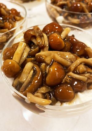 寄せ豆腐の出汁割りなめこ-レシピのメイン写真