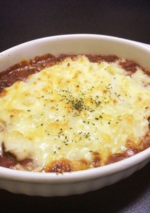 残りカレーとマッシュポテトのグラタン-レシピのメイン写真