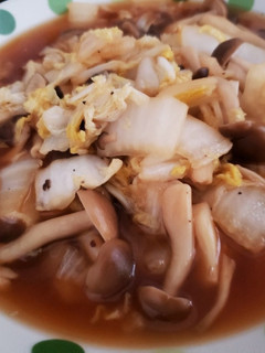 胡椒が決め手!白菜としめじのポン酢炒め-レシピのメイン写真