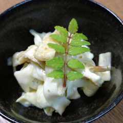 รูปของ ヒメカワの木の芽マヨ和え
