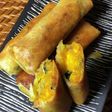かぼちゃとれんこんの春巻き