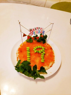 ちらし寿司★ケーキ★お誕生日-レシピのメイン写真