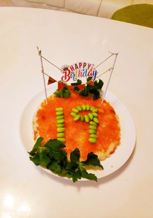 ちらし寿司★ケーキ★お誕生日-レシピのメイン写真