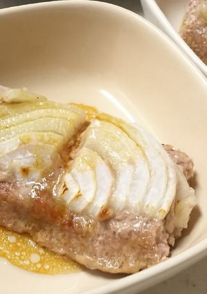 新玉ねじこみ焼くだけバーグ-レシピのメイン写真