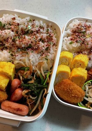高校生お弁当(2021.3.15)-レシピのメイン写真