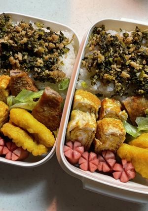 高校生お弁当(2021.3.17)-レシピのメイン写真