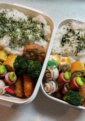 高校生お弁当(2021.3.23)-レシピのメイン写真