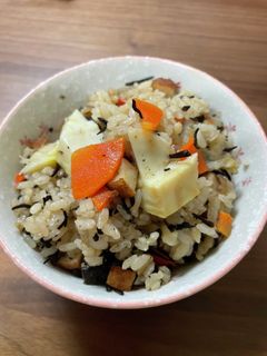 筍の炊き込みご飯-レシピのメイン写真