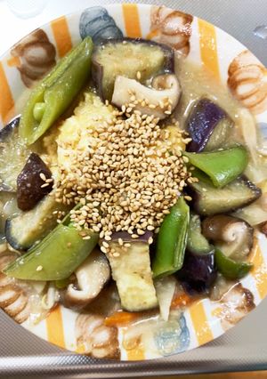 豆腐バーグ入クリーミー味噌ミルクドーム蒸-レシピのメイン写真