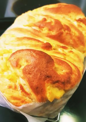 短時間◎さつまいもマーブル食パン-レシピのメイン写真
