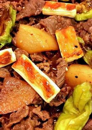 牛肉と大根の香味中華風炒め-レシピのメイン写真