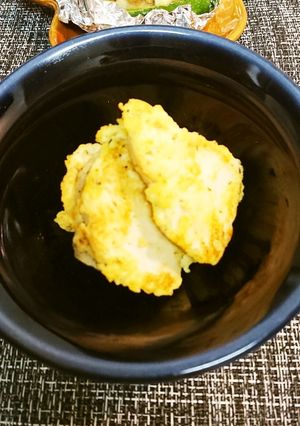 サラダチキンdeピカタ-レシピのメイン写真