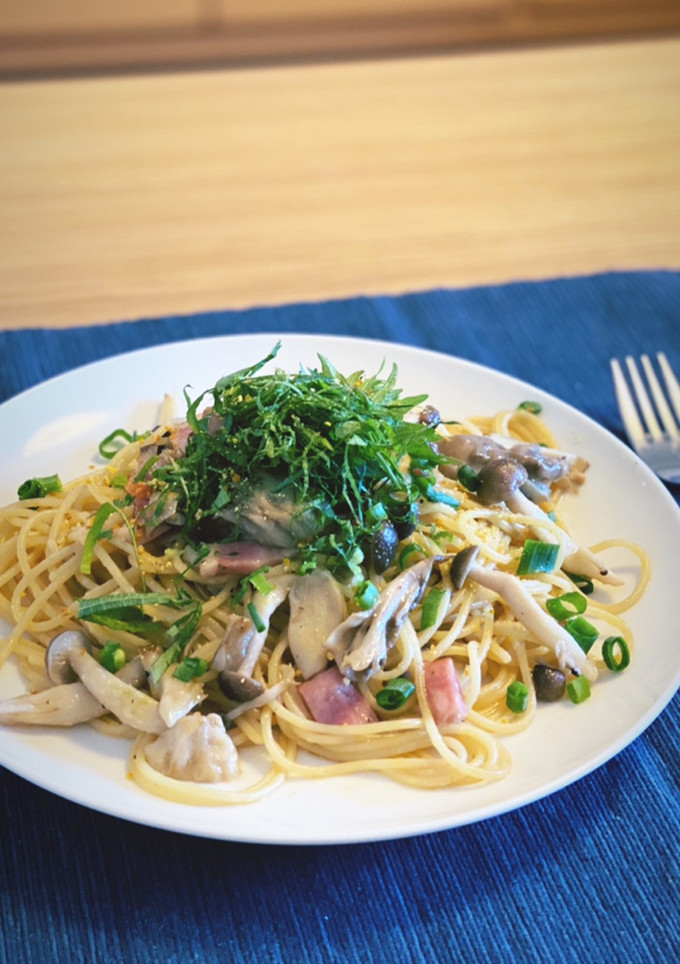 簡単！きのこたっぷり和風パスタ-レシピのメイン写真