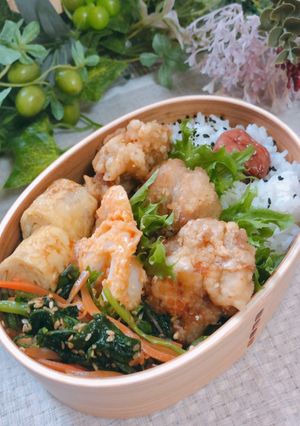 高校2年女子お弁当♥2021.04.16-レシピのメイン写真