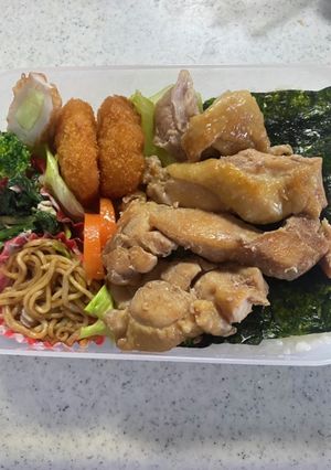兄高校生お弁当21416-レシピのメイン写真