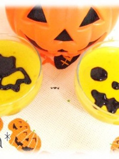♪ハロウィン!濃厚カボチャババロア♪-レシピのメイン写真