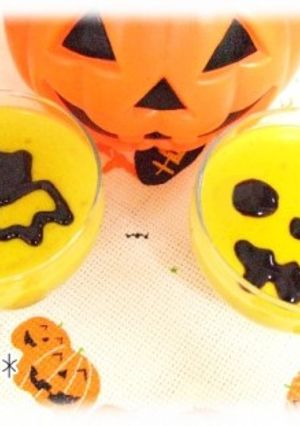 ♪ハロウィン！濃厚カボチャババロア♪-レシピのメイン写真