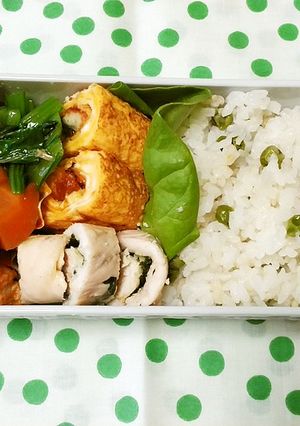 お弁当 2021.4.16-レシピのメイン写真
