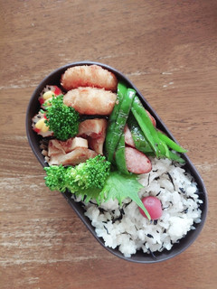 JK☆ひじきご飯&筍のおかか煮弁当♪-レシピのメイン写真