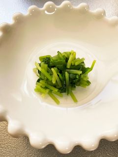 離乳食☆豆苗レンジで下ごしらえ-レシピのメイン写真