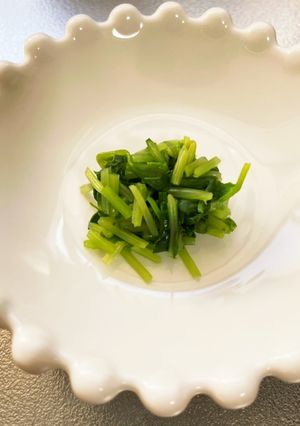 離乳食☆豆苗レンジで下ごしらえ-レシピのメイン写真