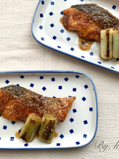 鮭のごま黒酢-レシピのメイン写真