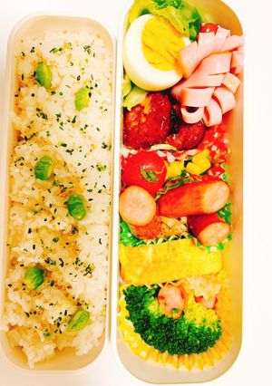 お弁当2021.4.16金曜日-レシピのメイン写真