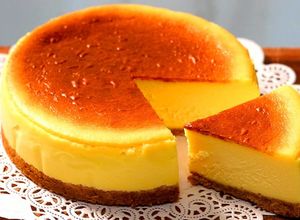 濃厚ずっしり！基本のベイクドチーズケーキ-レシピのメイン写真