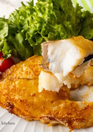 簡単!ふっくら白身魚のバタポン焼き-レシピのメイン写真