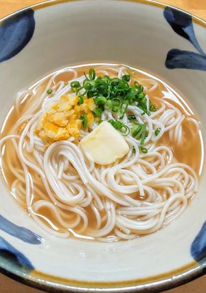 わさびバターうどん-レシピのメイン写真