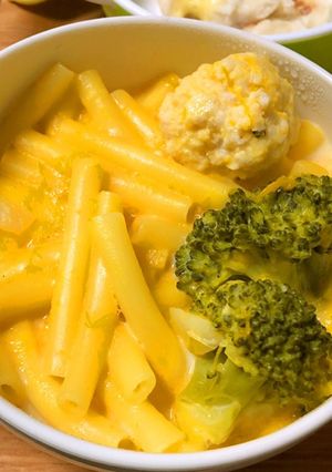 離乳食 かぼちゃのミルクマカロニ-レシピのメイン写真