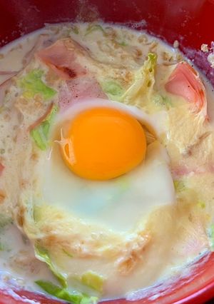 オートミールのカルボナーラ飯☆-レシピのメイン写真
