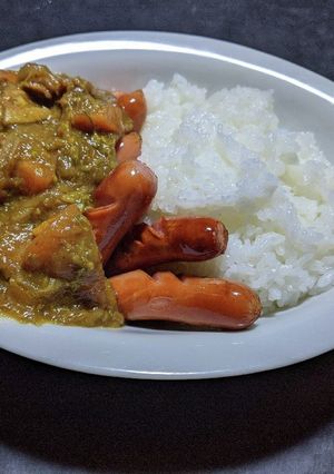 ウィンナーチーズカレーライス-レシピのメイン写真