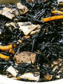ひじきと豚バラ肉の煮物-レシピのメイン写真